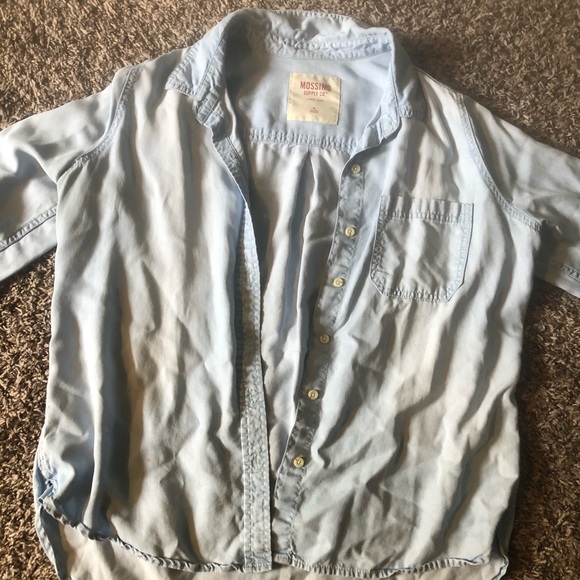 Chambray button up - Picture 2 of 2